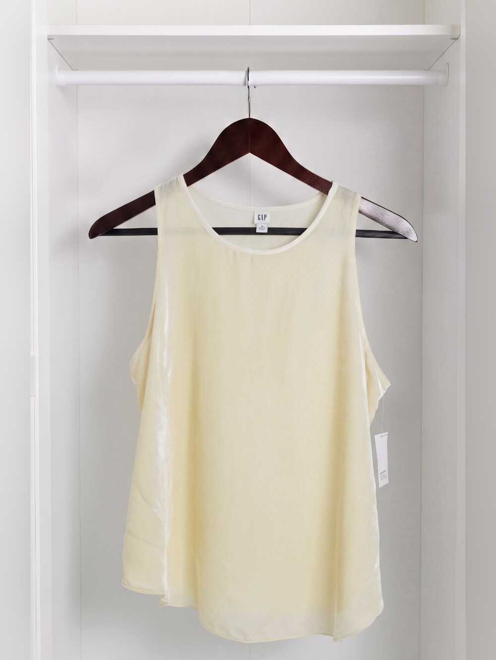 GAP Soft Velvet Sleeveless Tank Top Size XL NWT